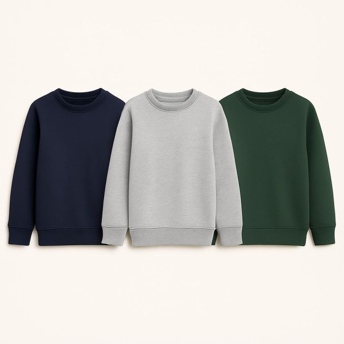 Klasik Okul Sweatshirt - Görsel 1